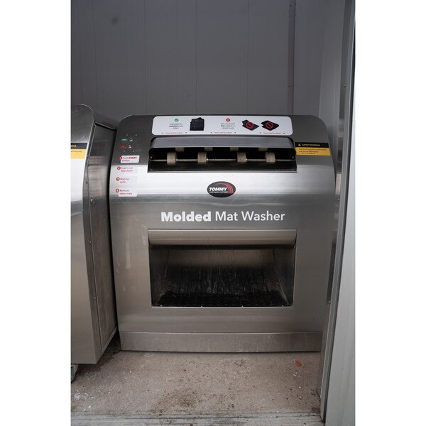 in mat washer room